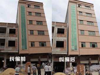 保定新区倾斜纠正