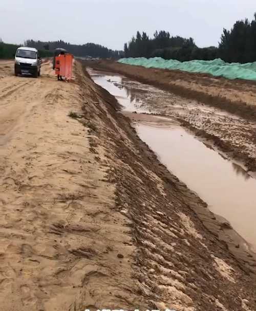 保定新区河道降水